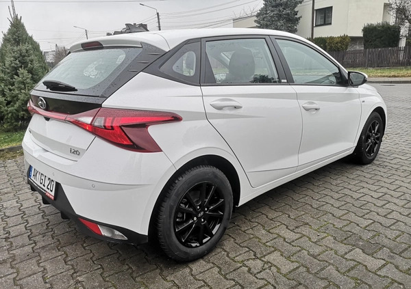 Hyundai i20 cena 67700 przebieg: 33000, rok produkcji 2021 z Śmigiel małe 301